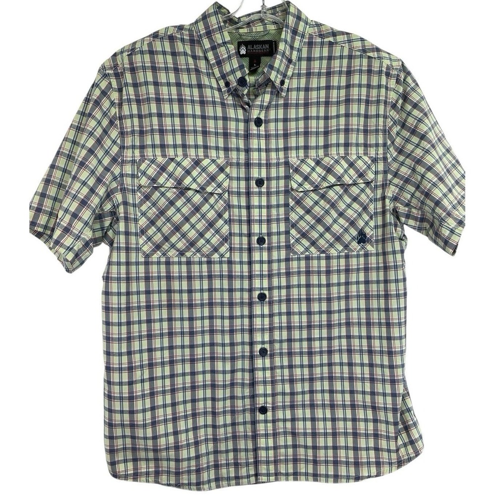 Duluth  Alaskan Hard Gear Mens Medium Multicolored Button Up Shirt (C7) NW/OTs